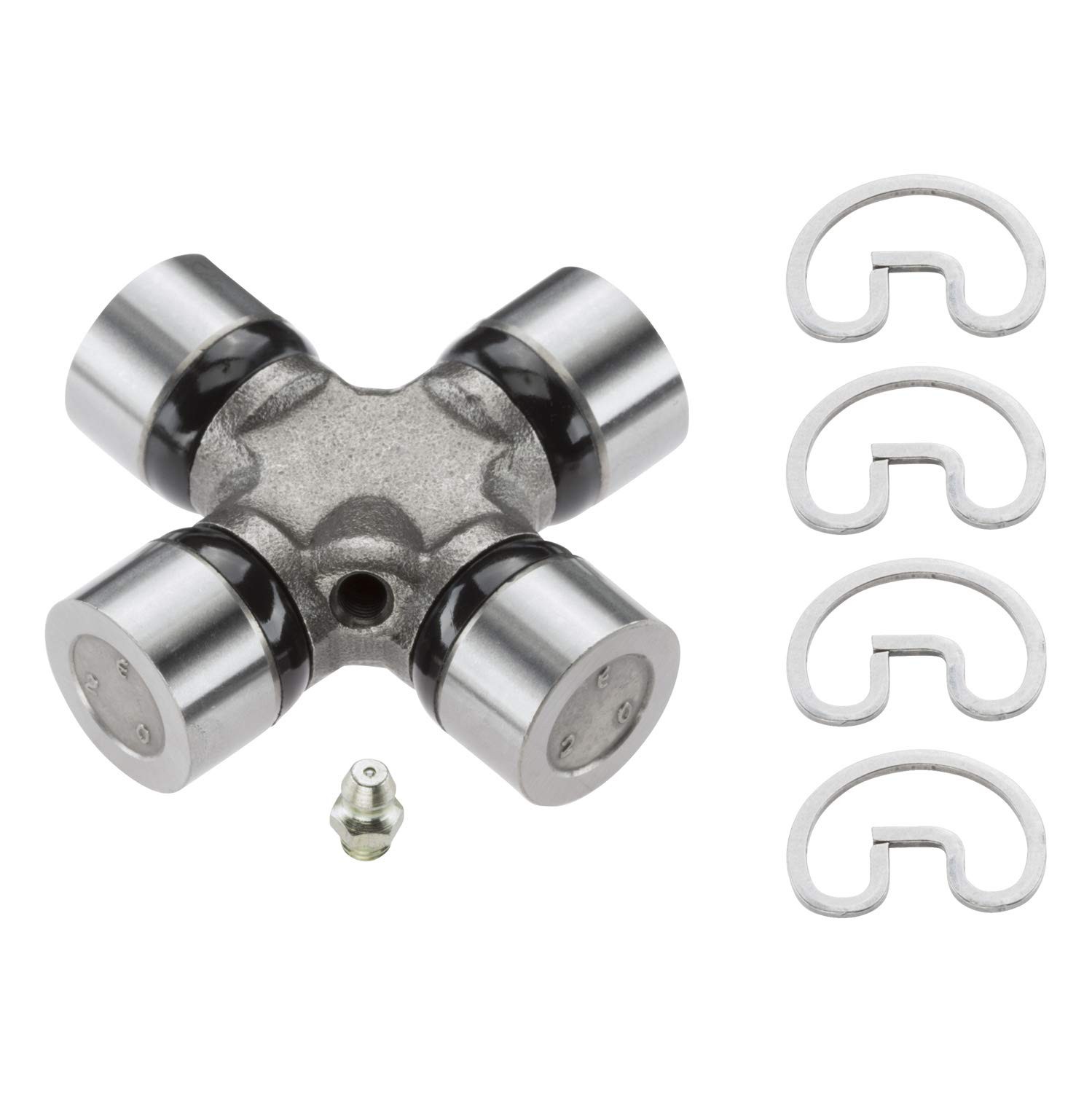 DRiV MOOG Premium Universal Joint - Greaseable U-Joint with Nitrile Rubber Grea DRiV MOOG Premium Universal Joint - Greaseable U-Joint with Nitrile Rubber Grea