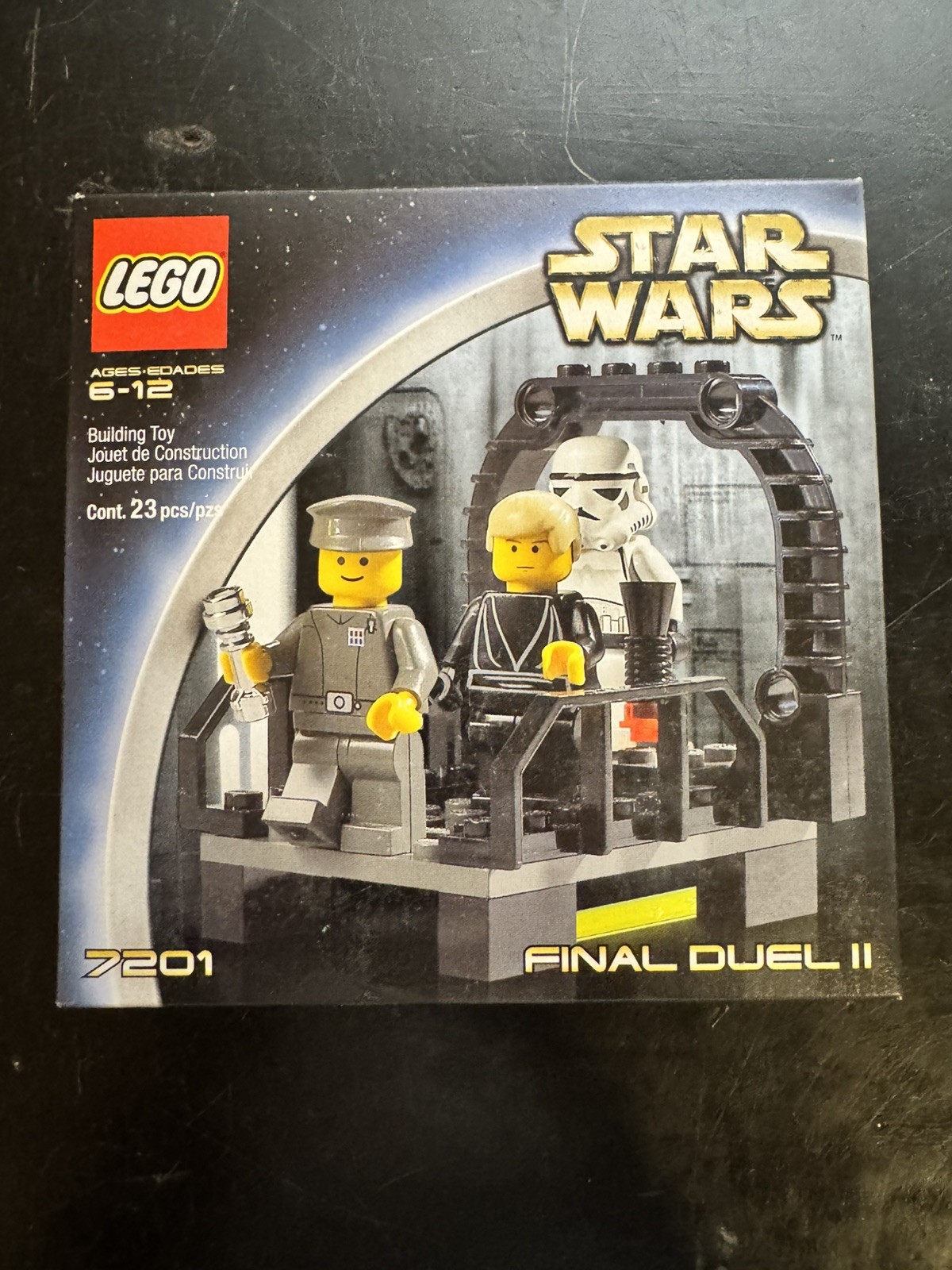Vtg 2002 LEGO Star Wars Final Duel #7201 New Sealed In Box - 