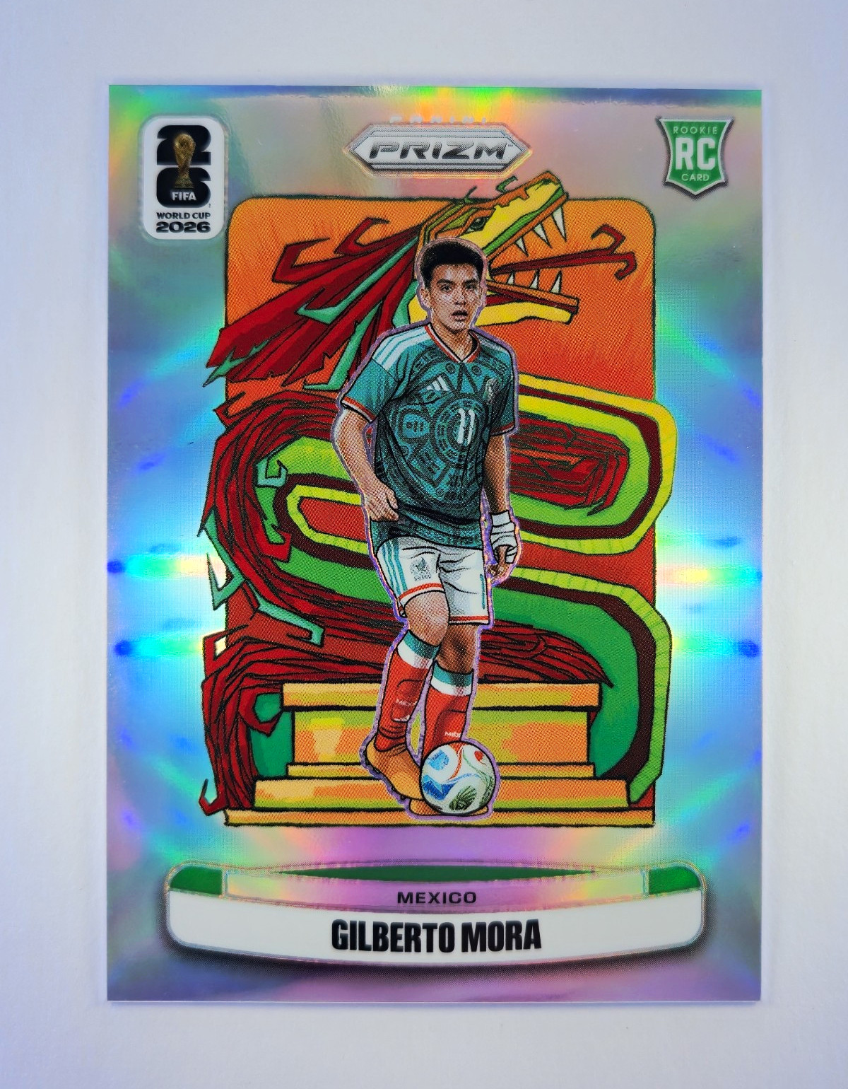 2026 Panini Prizm FIFA World Cup Gilberto Mora RC SSP National Landmarks #11 2026 Panini Prizm FIFA World Cup Gilberto Mora RC SSP National Landmarks #11