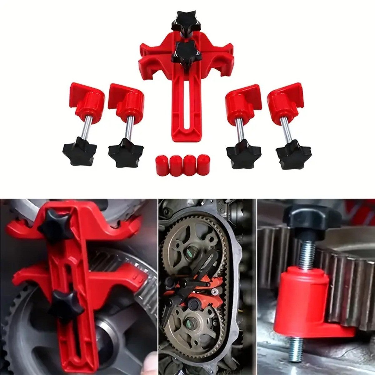 9pcs Universal Cam Camshaft Lock Holder Durable Car Engine Timing Tool Set 9pcs Universal Cam Camshaft Lock Holder Durable Car Engine Timing Tool Set