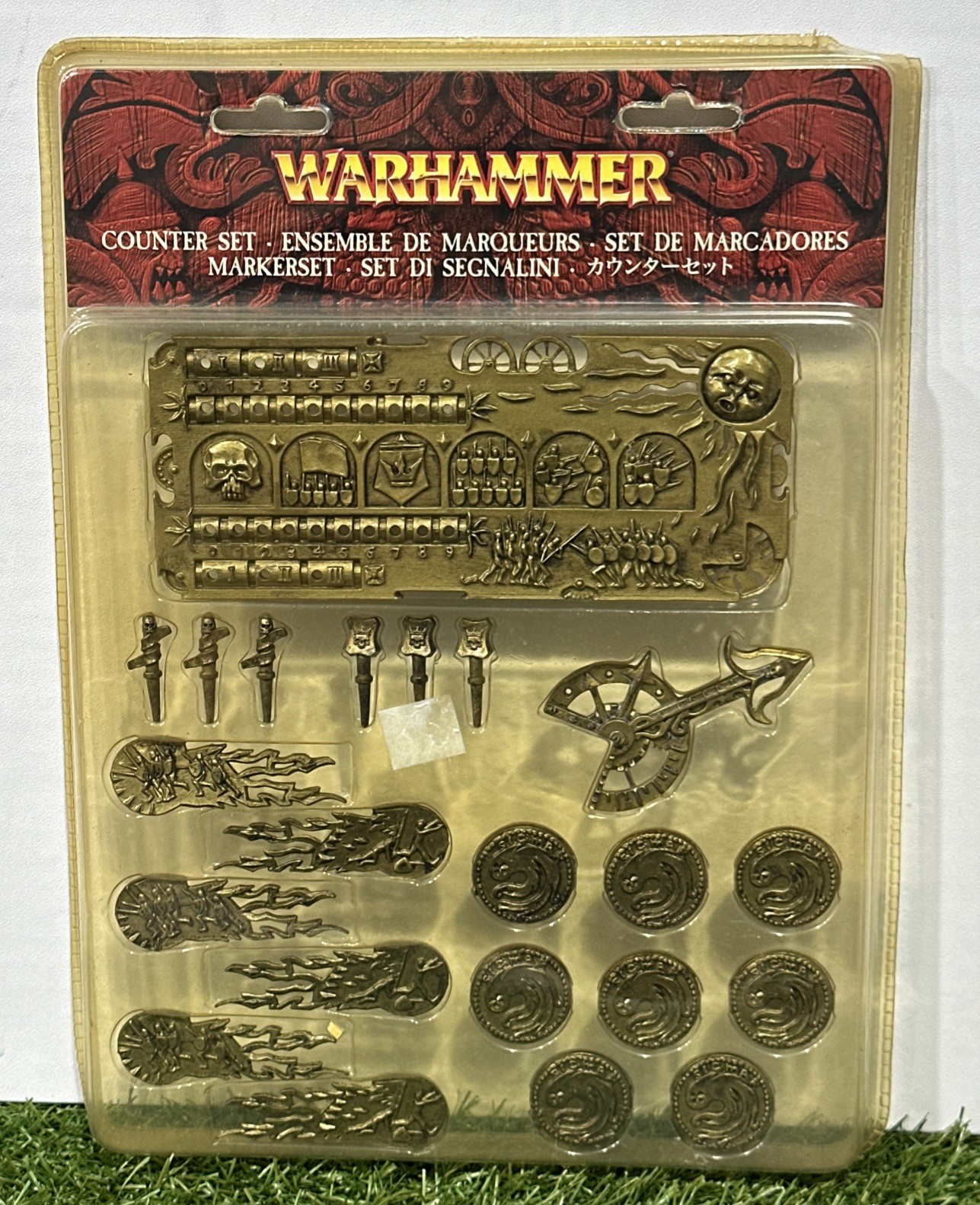 Warhammer Fantasy Counter Set Limited Empire Gold Coins & Markers