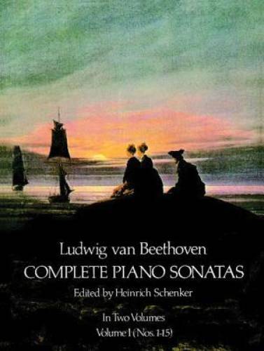 Ludwig Van Beethoven Complete Piano Sonatas Volume 1 (Nos. 1-15) - GOOD