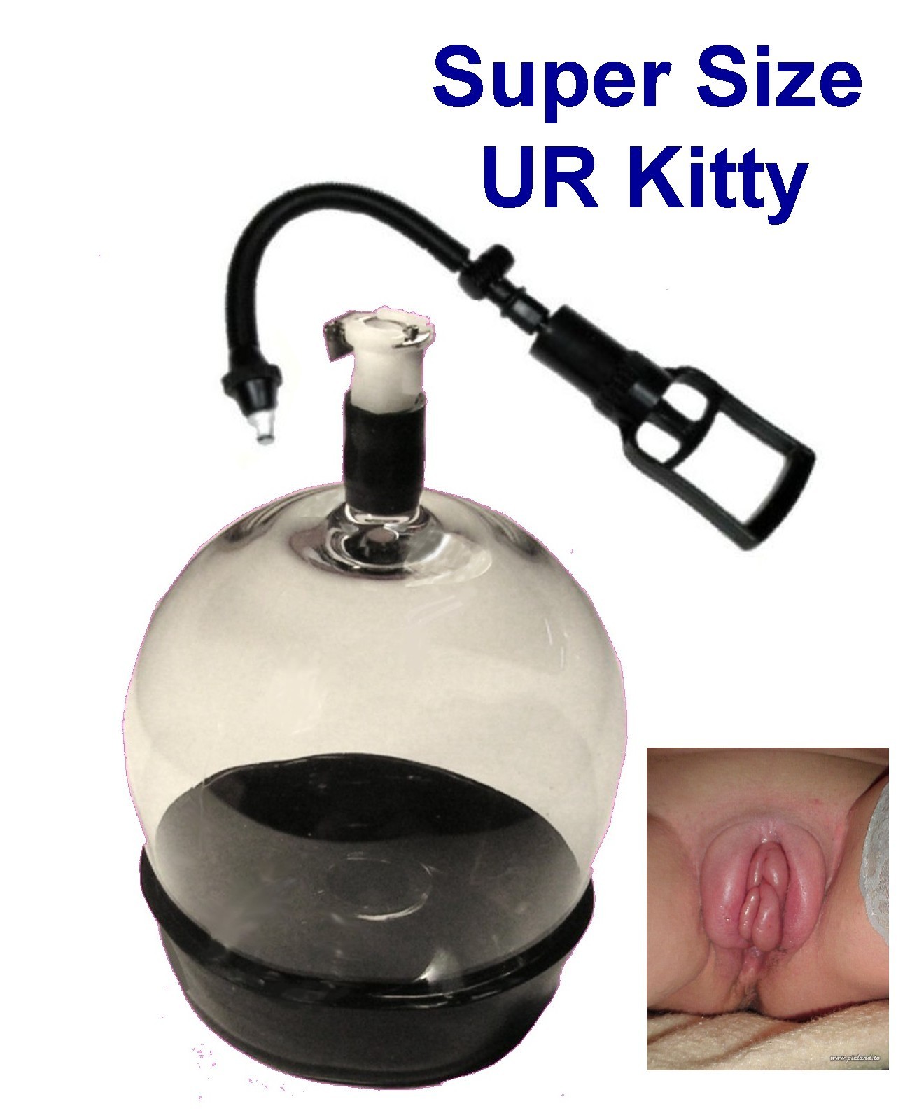 Super Size X Lg. Pussy pumping Kit. Extra wide, Extra deep. Result are Amazing.
