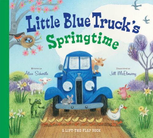 Little Blue Truck's Springtime - Board book By Schertle, Alice - VERY GOOD