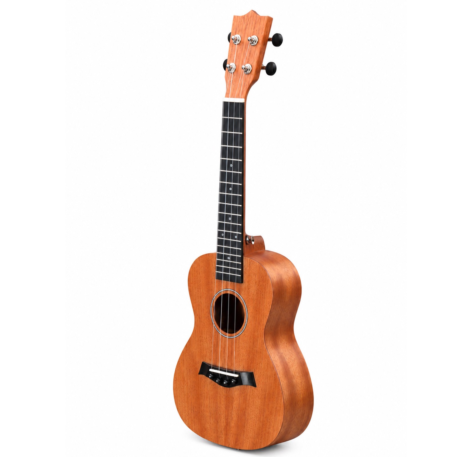 26 Inch Mahogany Body Ukulele Natural Rosewood Fretboard with Full Accessories