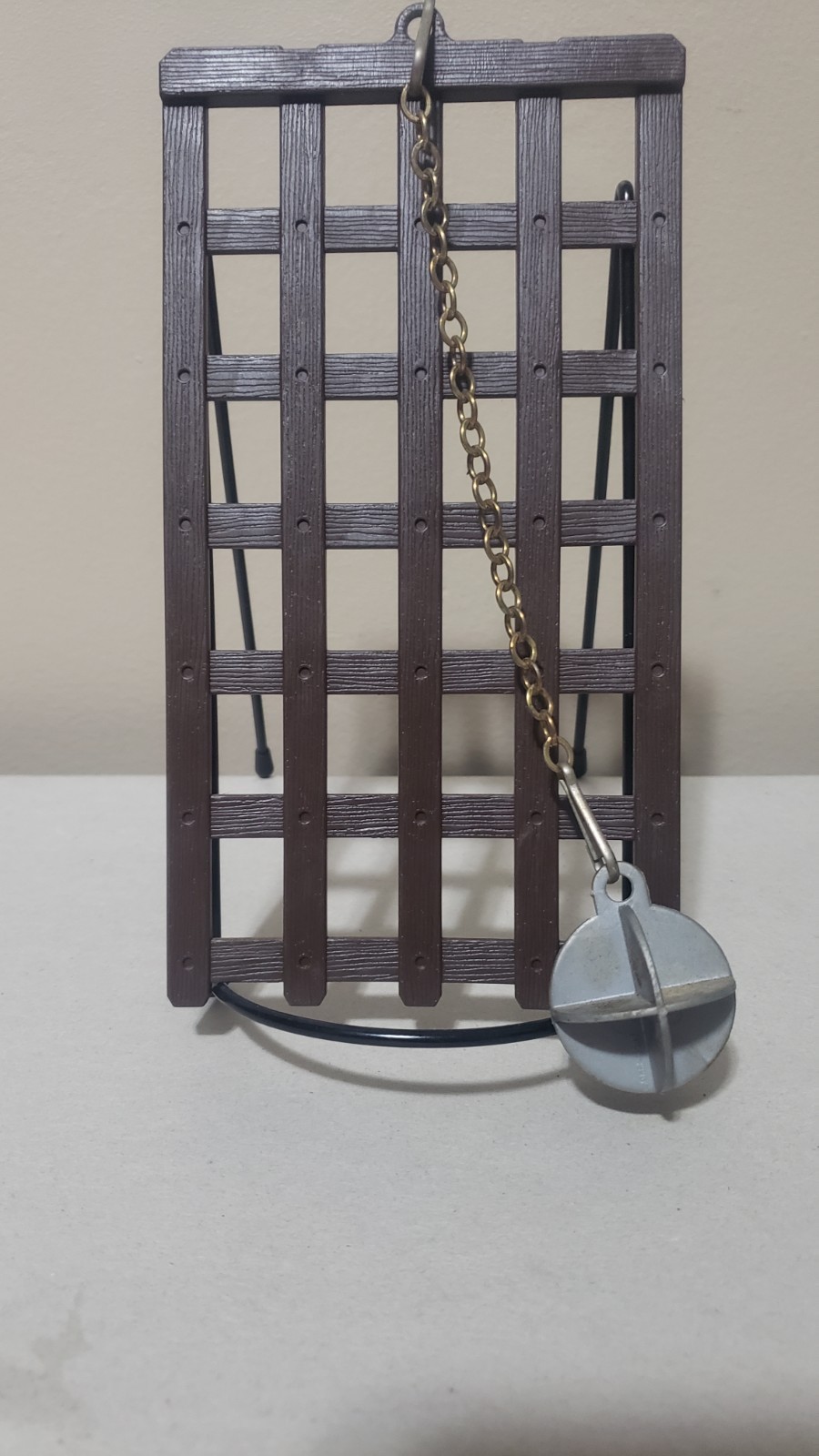 MOTU Eternia Tower Gate Ball Chain Vintage 1986 Mattel Grayskull Part