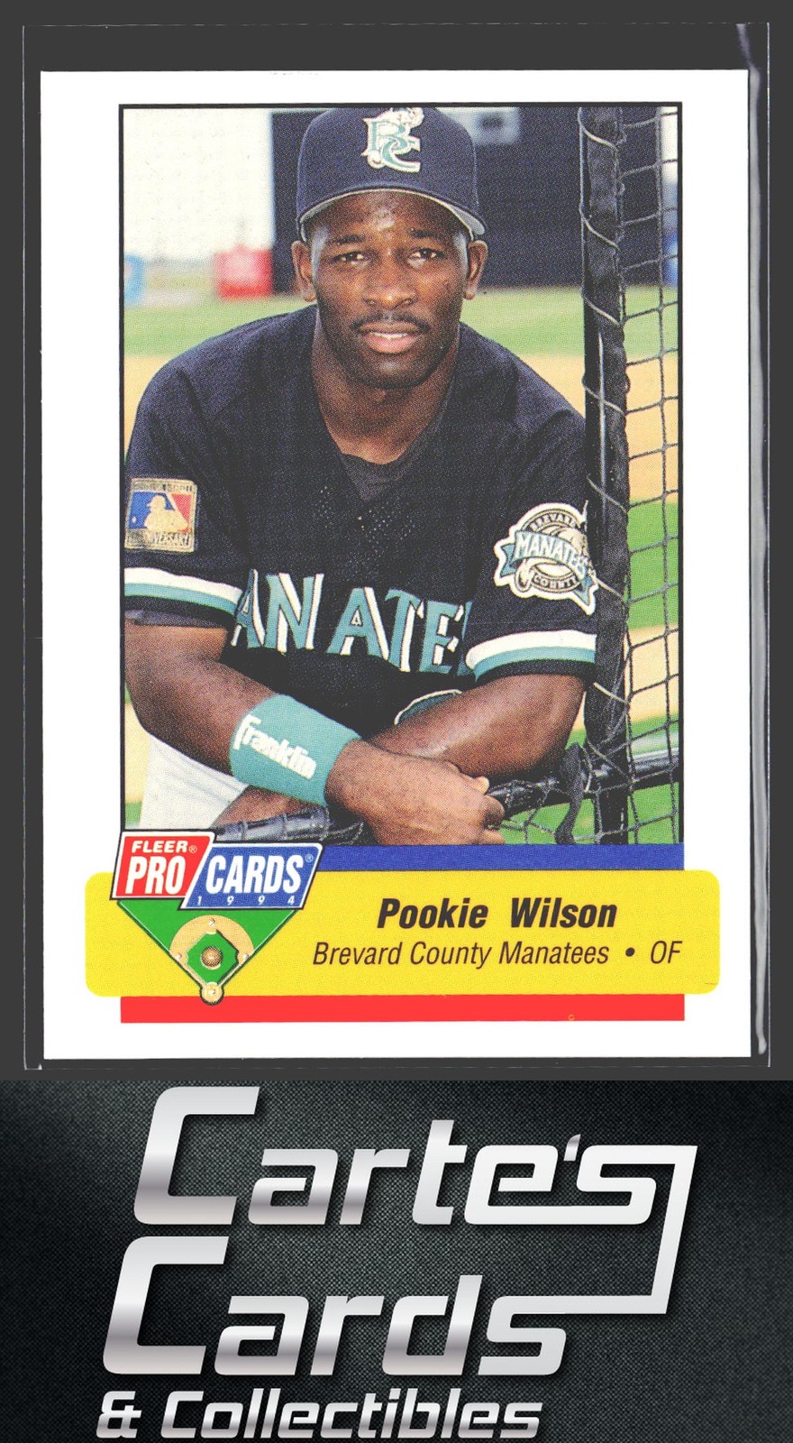 Pookie Wilson 1994 Fleer ProCards #28 Brevard County Manatees