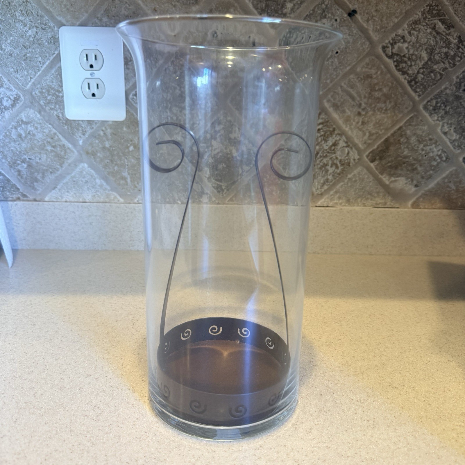PARTYLITE SUNESTA HURRICANE CANDLE HOLDER 11” TALL RETIRED - STUNNING PARTYLITE SUNESTA HURRICANE CANDLE HOLDER 11” TALL RETIRED - STUNNING