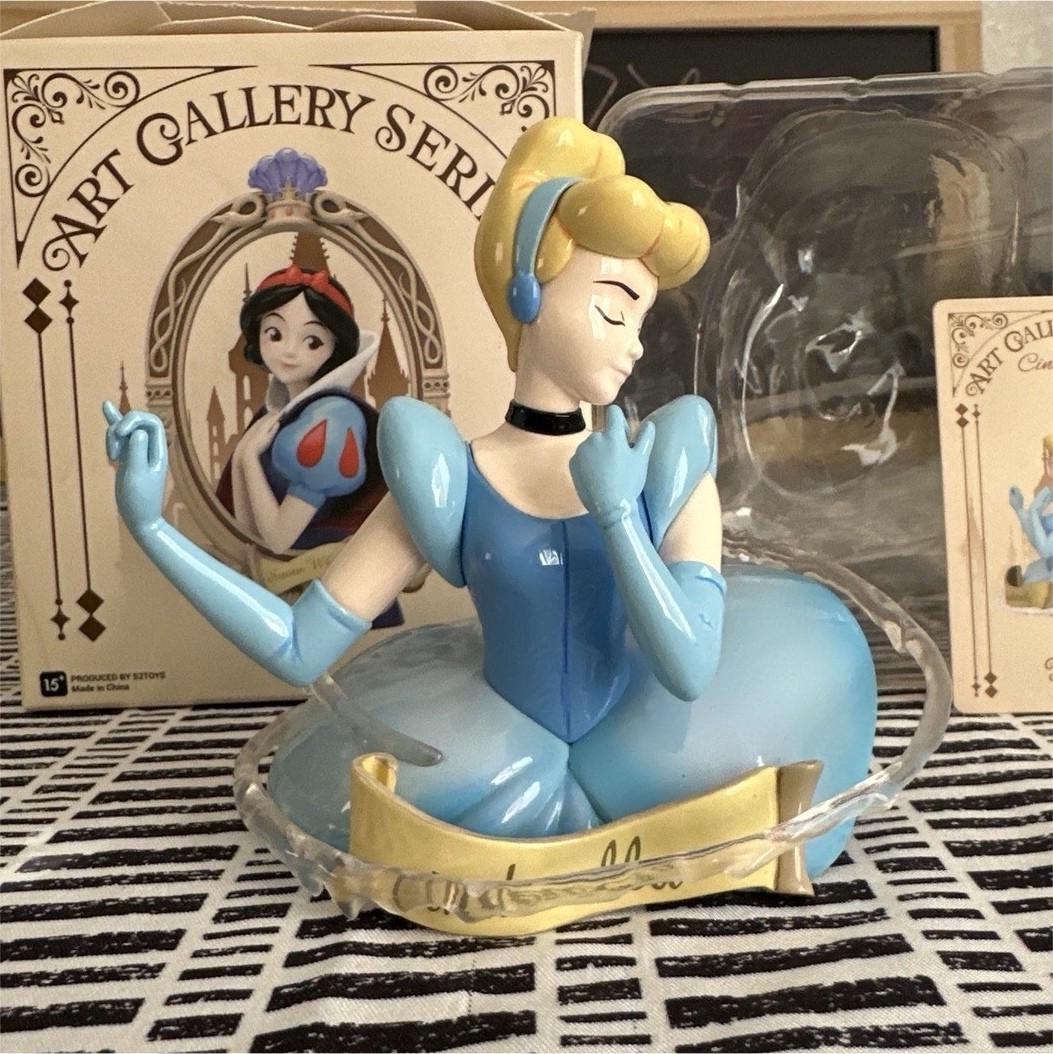 52Toys x Disney Art Gallery Series Princess Cinderella Figurine 