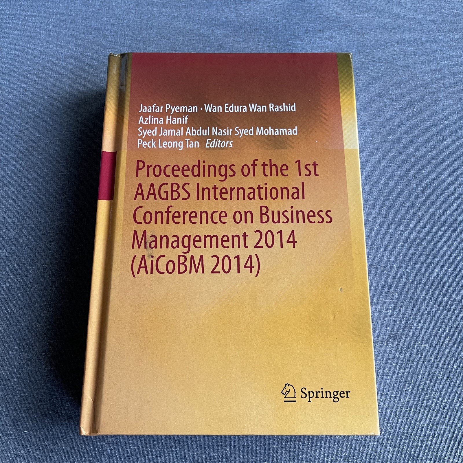 Proceedings of the 1st AAGBS International Conference on Business Management....