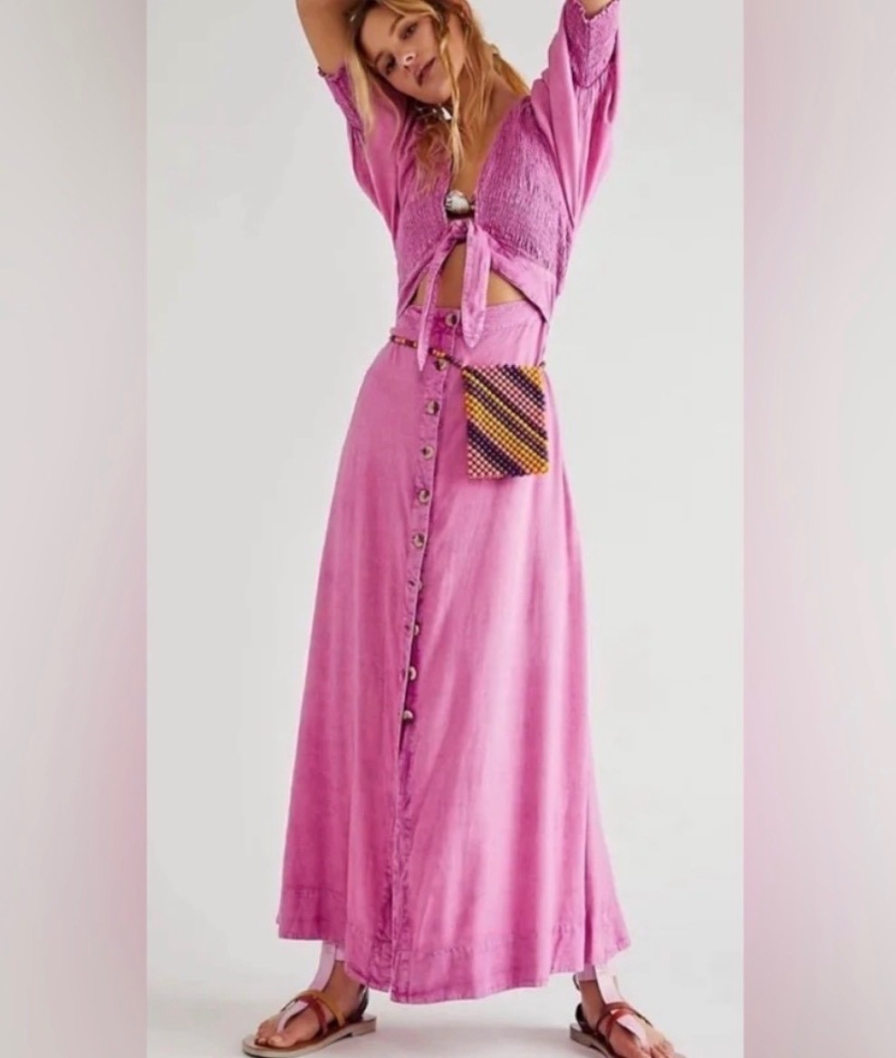 Free People String Of Hearts Maxi Dress