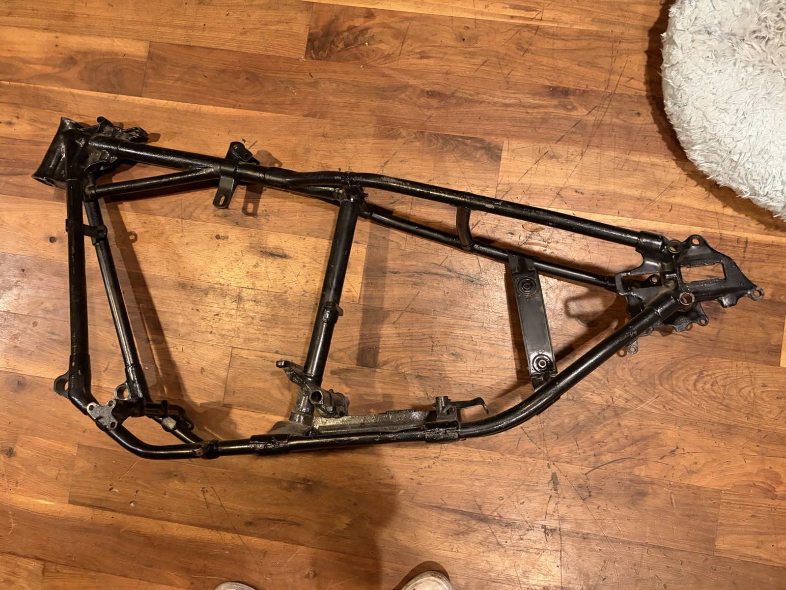 Harley Knucklehead UL 1938 39 Original Frame OEM Intact Nice Neck Castings Etc