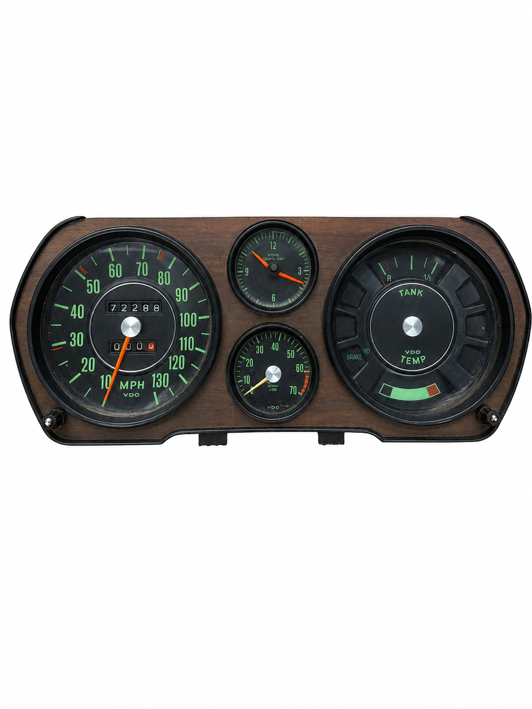 1973 1974 1975 1976 Audi 100 OEM Instrument Cluster Speedometer USDM 804919035AA