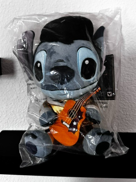 Disney Stitch Elvis Presley Plush by Kidrobot - New w/Tags in Sealed Bag