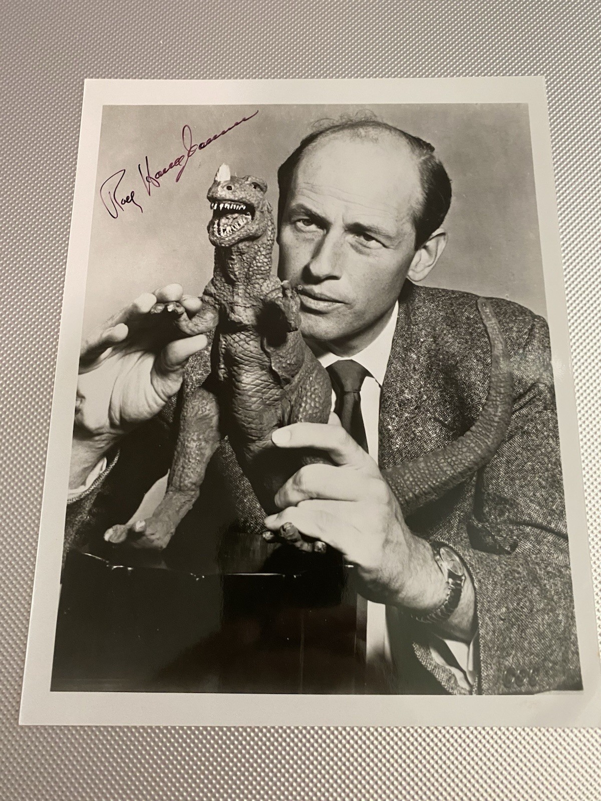 Ray Harryhausen Signed Autograph 8X10 Photo Jason And The Argonauts Sinbad ICON