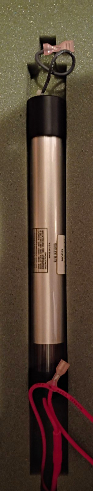 NOS Uniphase He-Ne Gas Laser Tube 1002P-0879 Helium Neon Vintage UNUSED USA