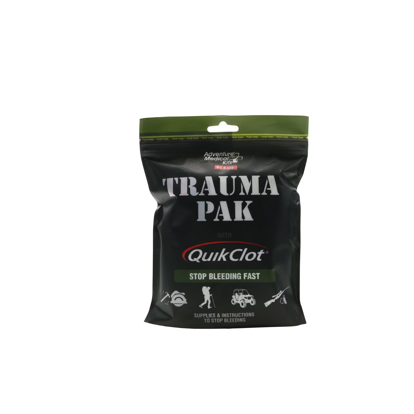 Adventure Medical Kits Trauma Pak with QuikClot - NEW - FAST SHIPPING
