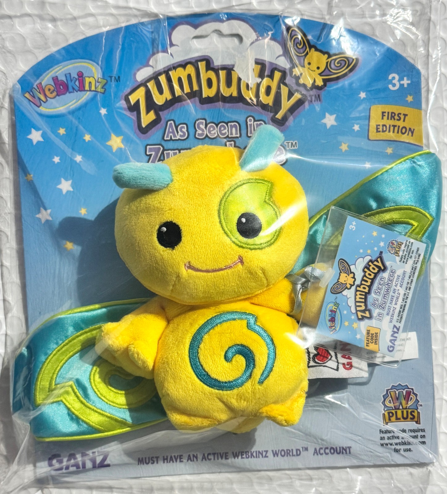2010 Zana (Peeking ZumBuddy) Plush (Webkinz SR1) New w/Tags +Sealed Baggie 2010 Zana (Peeking ZumBuddy) Plush (Webkinz SR1) New w/Tags +Sealed Baggie