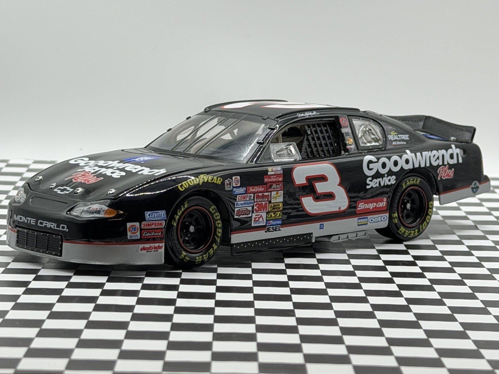 2001 Dale Earnhardt Goodwrench Chevrolet Monte Carlo RCR Brookfield NASCAR 1/24