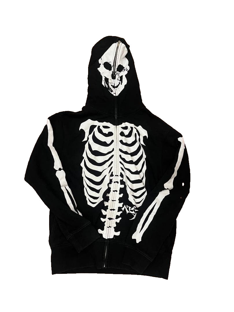 BABYMETAL Bone Hoodie Size M 10 BABYMETAL YEARS STAY METAL STAY ROCK-MAY-KAN