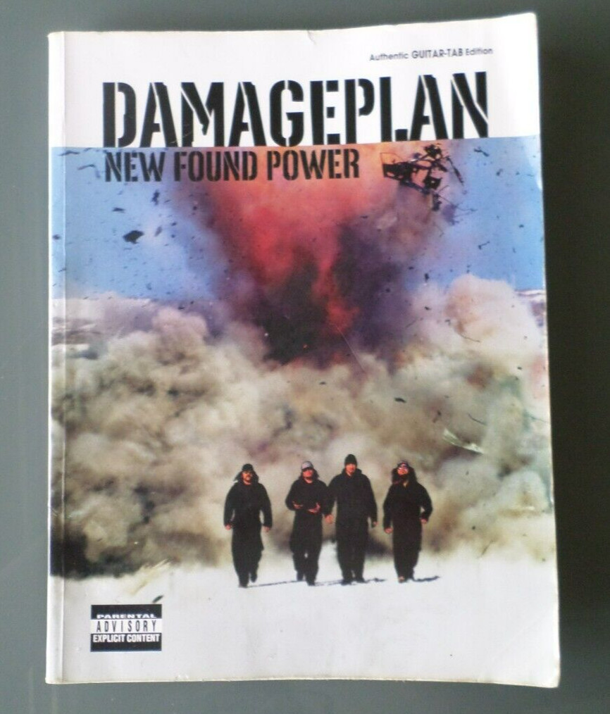 Damageplan - New Found Power  - Songbook - Authentic Guitar Tab - 2004