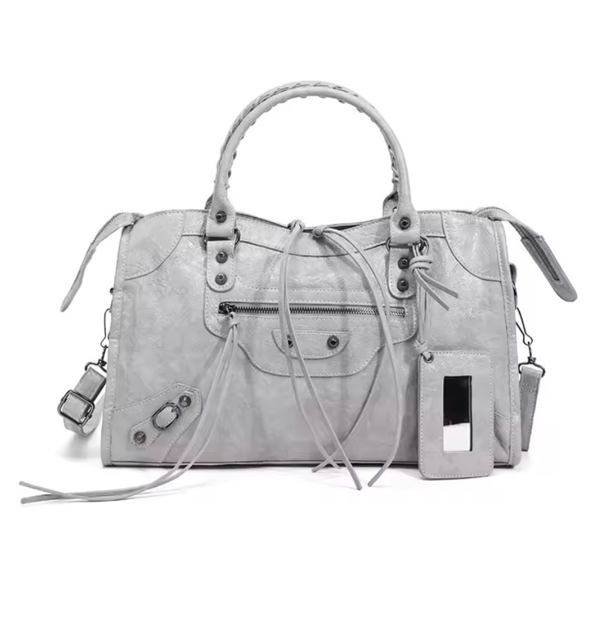 Vintage City Bag Large Grey Vintage City Bag Large Grey