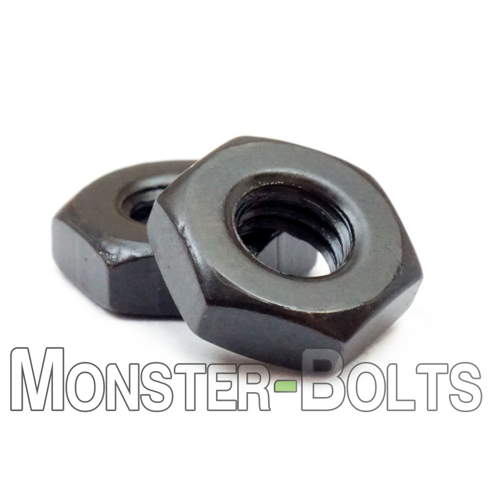 #8-32 - Bulk Qty 10,000 - Hex Machine Screw Nuts Steel w/ Black Oxide #8-32 - Bulk Qty 10,000 - Hex Machine Screw Nuts Steel w/ Black Oxide