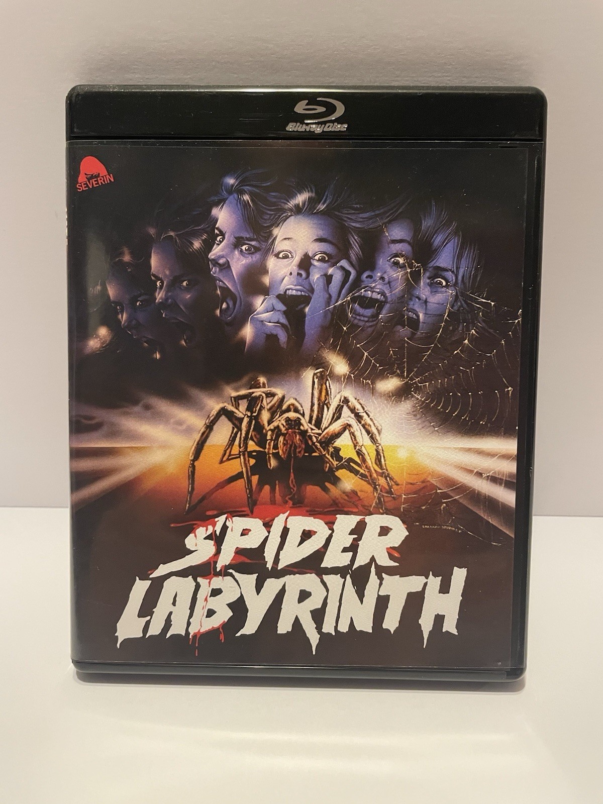 Spider Labyrinth Blu-ray Severin 80’s Italian Horror Sleaze Gore