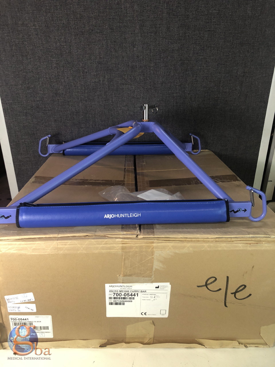 **NEW** Arjo Huntleigh Getinge MS1000 Four Point Spreader Carry Bar 700-05441 