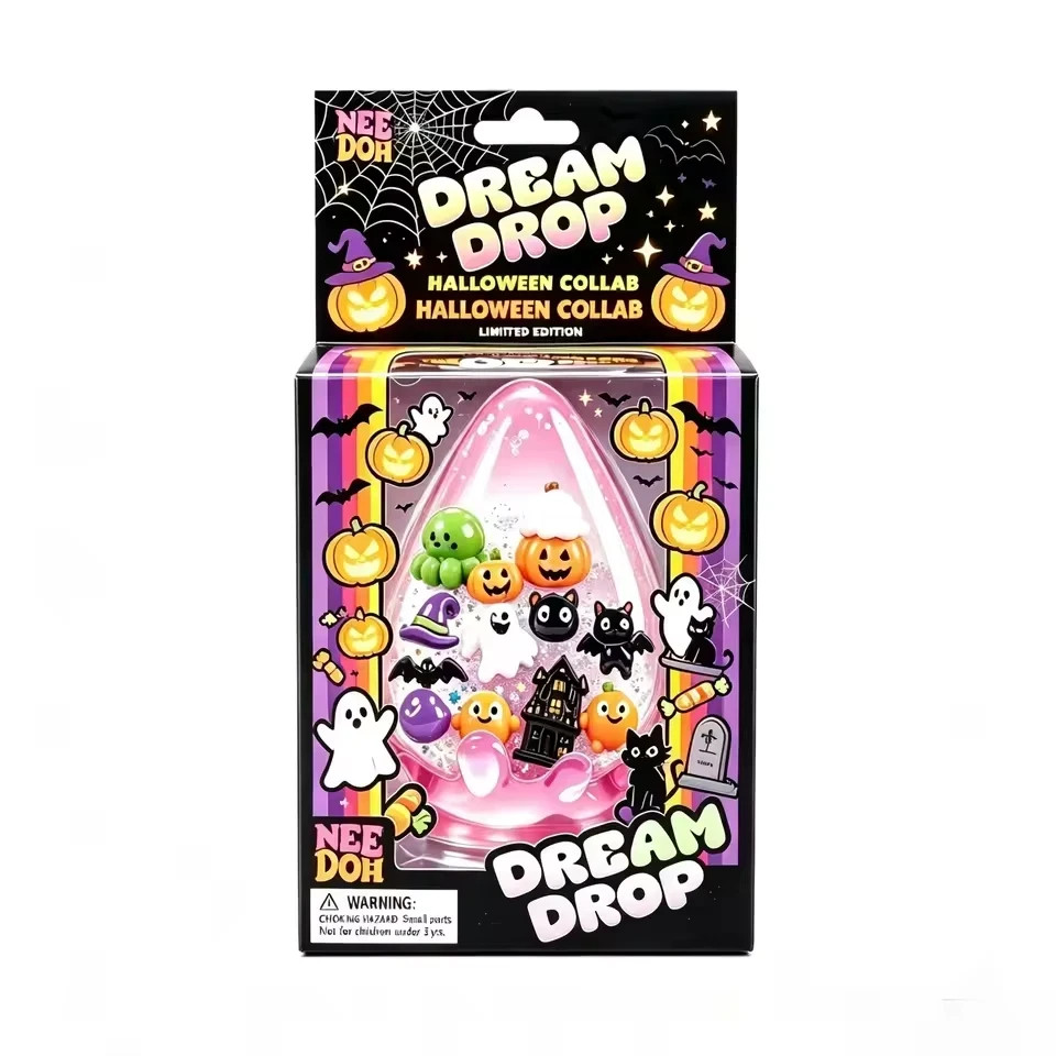 Nee-Doh-Halloween Dream Drops, Spooky Squish Schyling Halloween Squishy