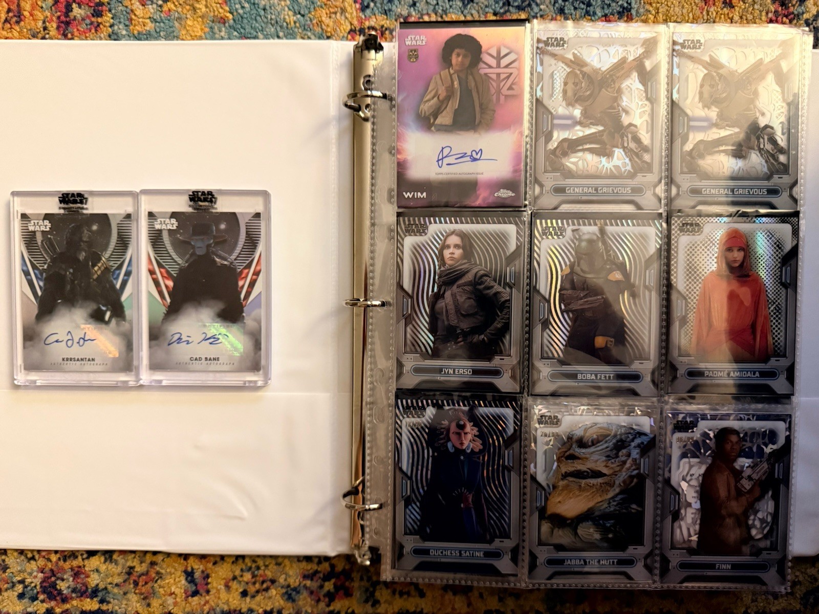 Star Wars  Massive Lot Of 362 Cards. Autos, Numbered Cards/ Parallels/ Inserts