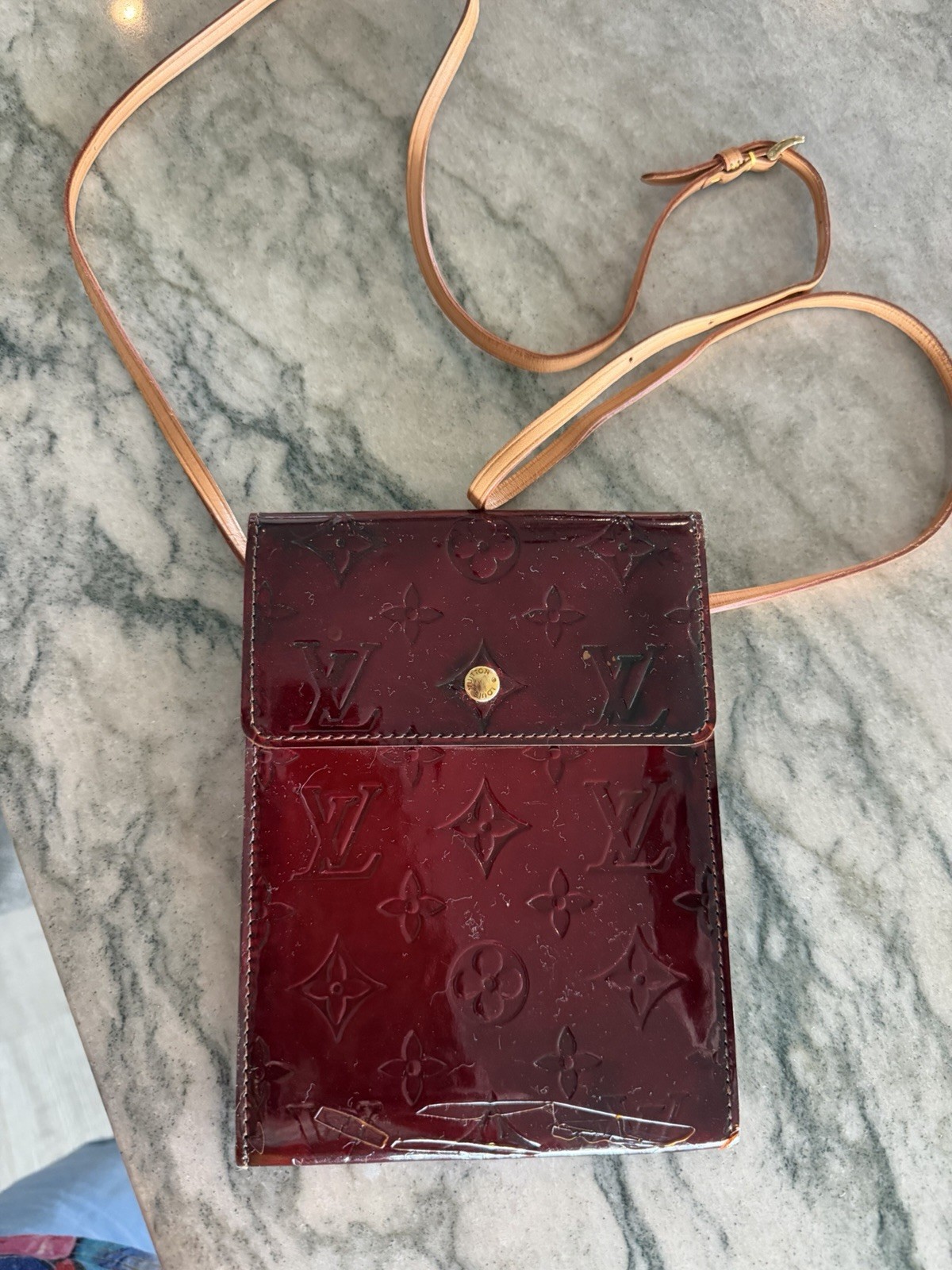 Vintage 1999 Louis Vuitton Walker Wallet Dyed Vintage 1999 Louis Vuitton Walker Wallet Dyed