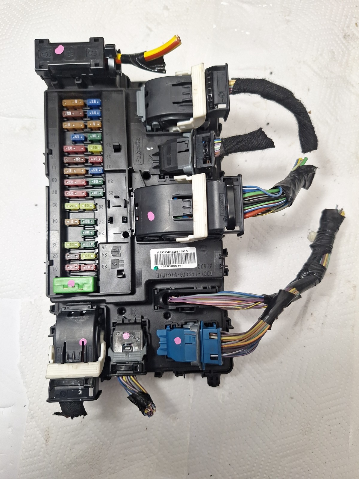 2015 Ford Edge BCM Interior Cabin Fuse Box Relay FU5T-15604 BAL A2C7438281200