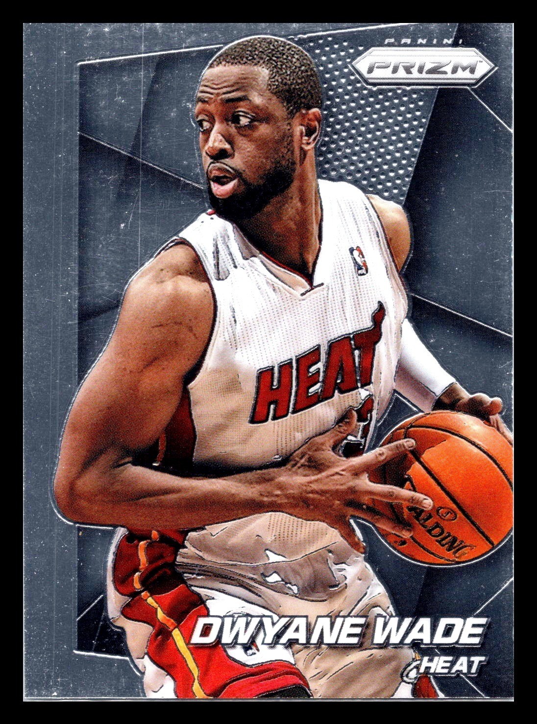 2014-15 Panini Prizm Dwyane Wade #141 Miami Heat