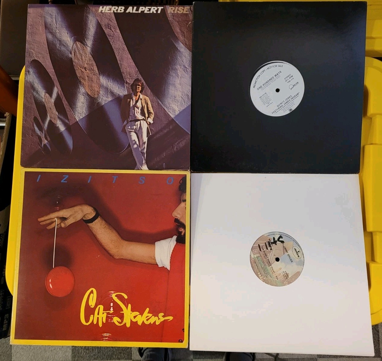 HIPHOP SAMPLES (Lot o 4) CAT STEVENS / QUINCY JONES / HERB ALPERT / JIMMY SPICER HIPHOP SAMPLES (Lot o 4) CAT STEVENS / QUINCY JONES / HERB ALPERT / JIMMY SPICER