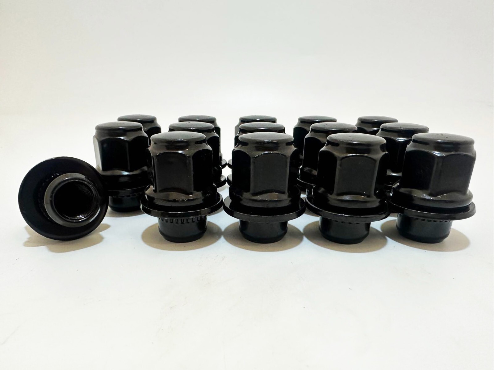 20Pc 12x1.25 For Nissan Infiniti Black OEM Factory Style Replacement Mag Lug Nut