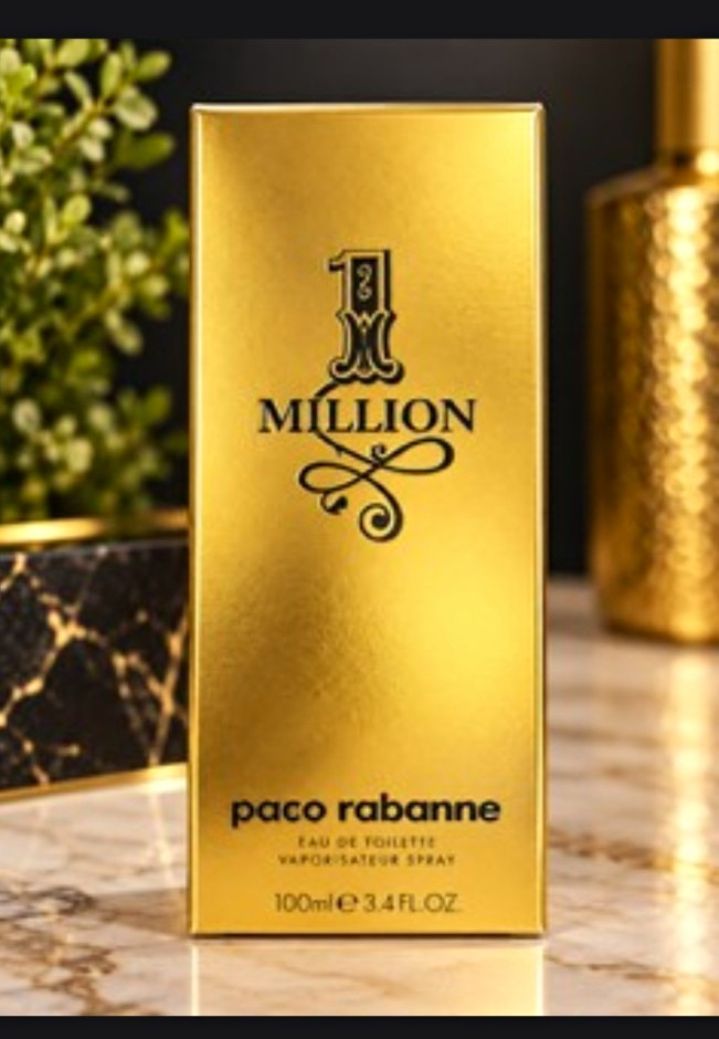 Paco Rabanne 1 Million Eau de Toilette Spray, Regular Size 3.4 fl oz