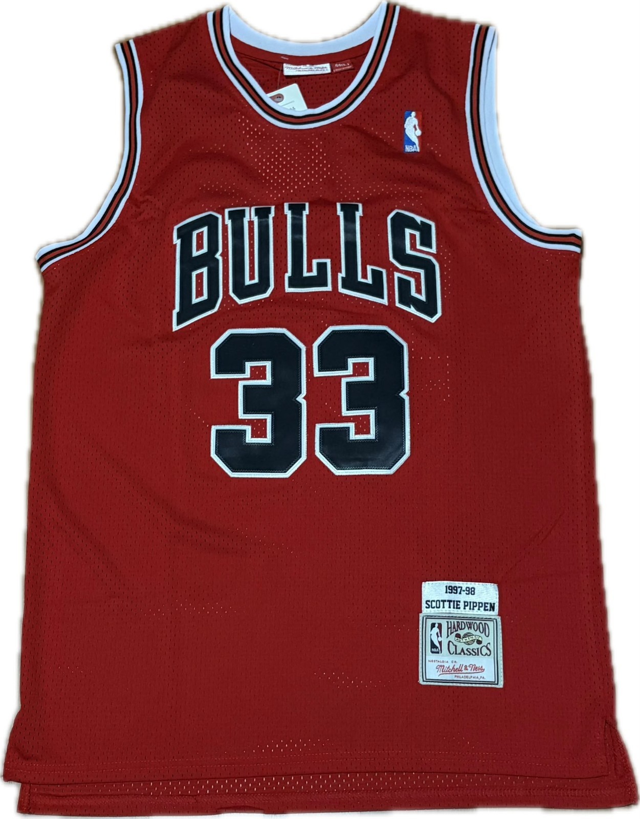 SCOTTIE PIPPEN SIGNED CHICAGO BULLS JERSEY + COA SCOTTIE PIPPEN SIGNED CHICAGO BULLS JERSEY + COA