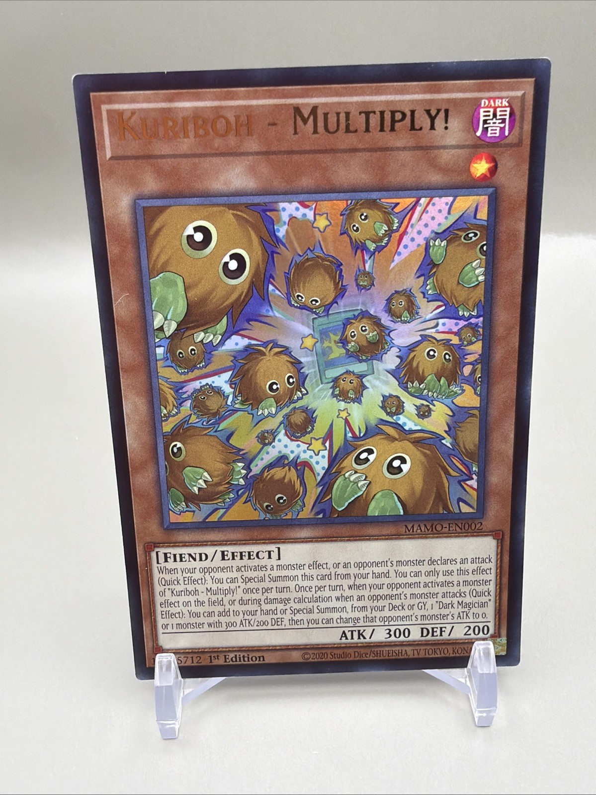 Yugioh - Kuriboh - Multiply Ultra Rare MAMO-EN002, Near Mint, 1st Edition