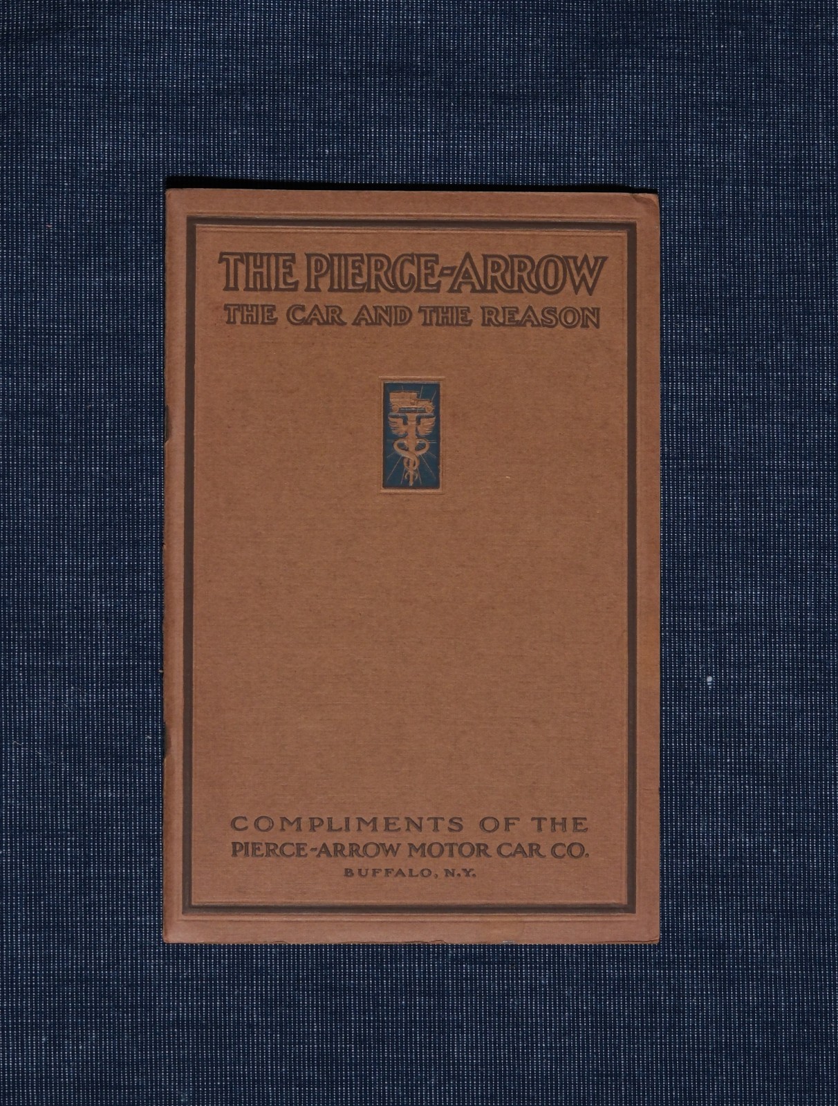Vtg RARE 1915 Pierce Arrow The Car and the Reason Story Booklet Sales Brochure