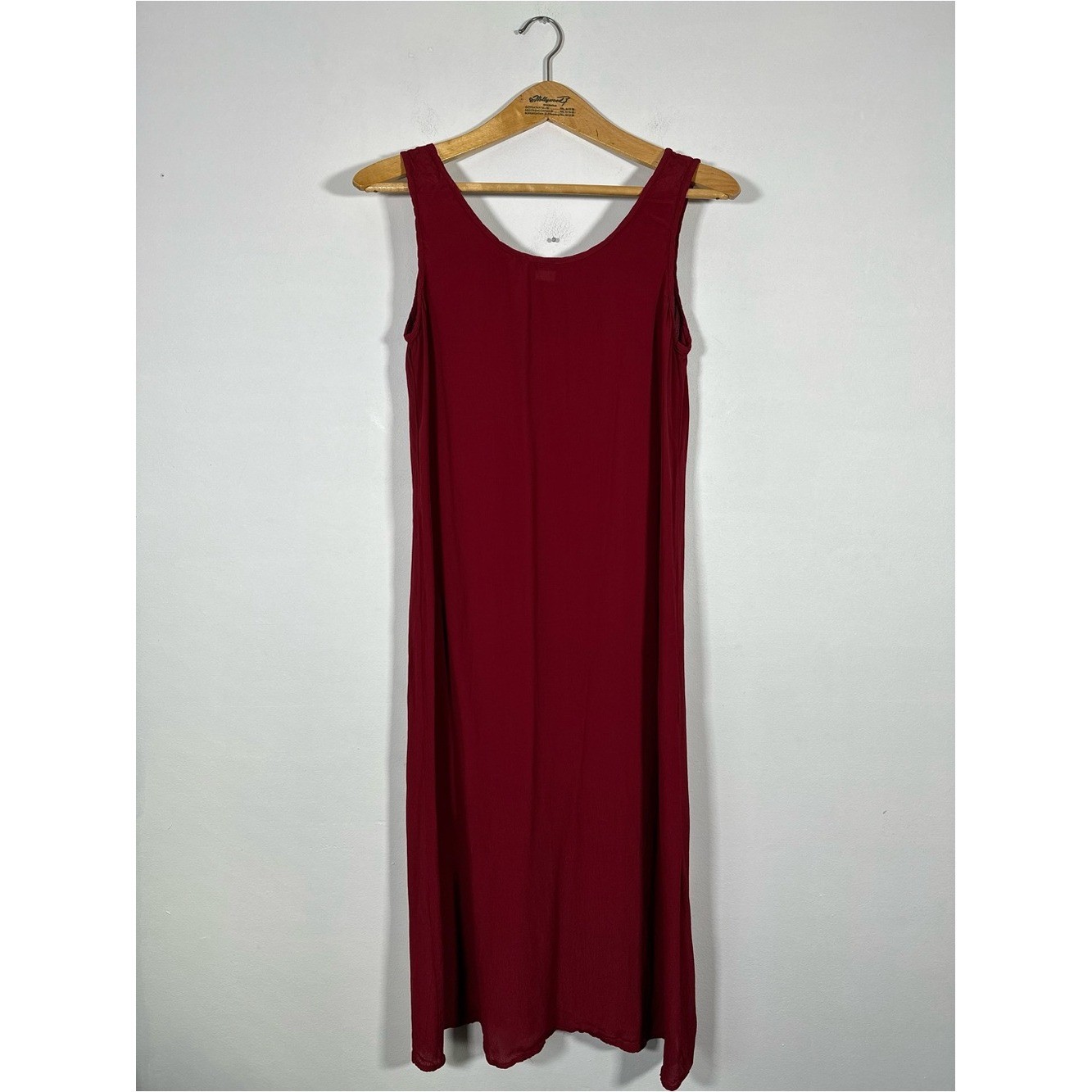 H&M Semi-Sheer Maxi Slip Dress Size M Red VTG 90s Clean Girl Valentines Day Chic H&M Semi-Sheer Maxi Slip Dress Size M Red VTG 90s Clean Girl Valentines Day Chic