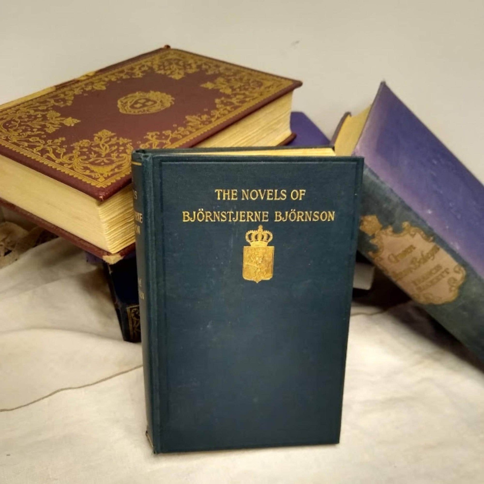 1909 Synnövé Solbakken by Bjørnstjerne Bjørnson ,  Antique Norwegian Literature