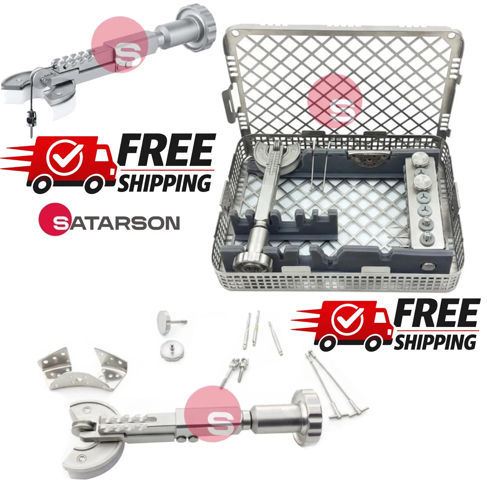 BENEX II TOOTH EXTRACTION SYSTEM COMPLETE SET FOR DENTAL PRACTICES HIGH QUALITY