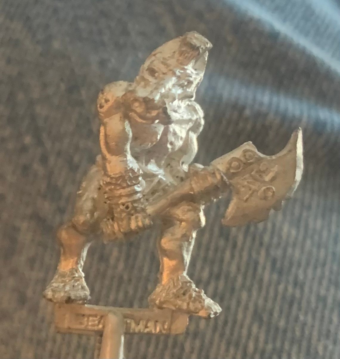 Citadel Miniatures Oldhammer 1980s C38 Chaos Beastmen 2 variants Unpainted