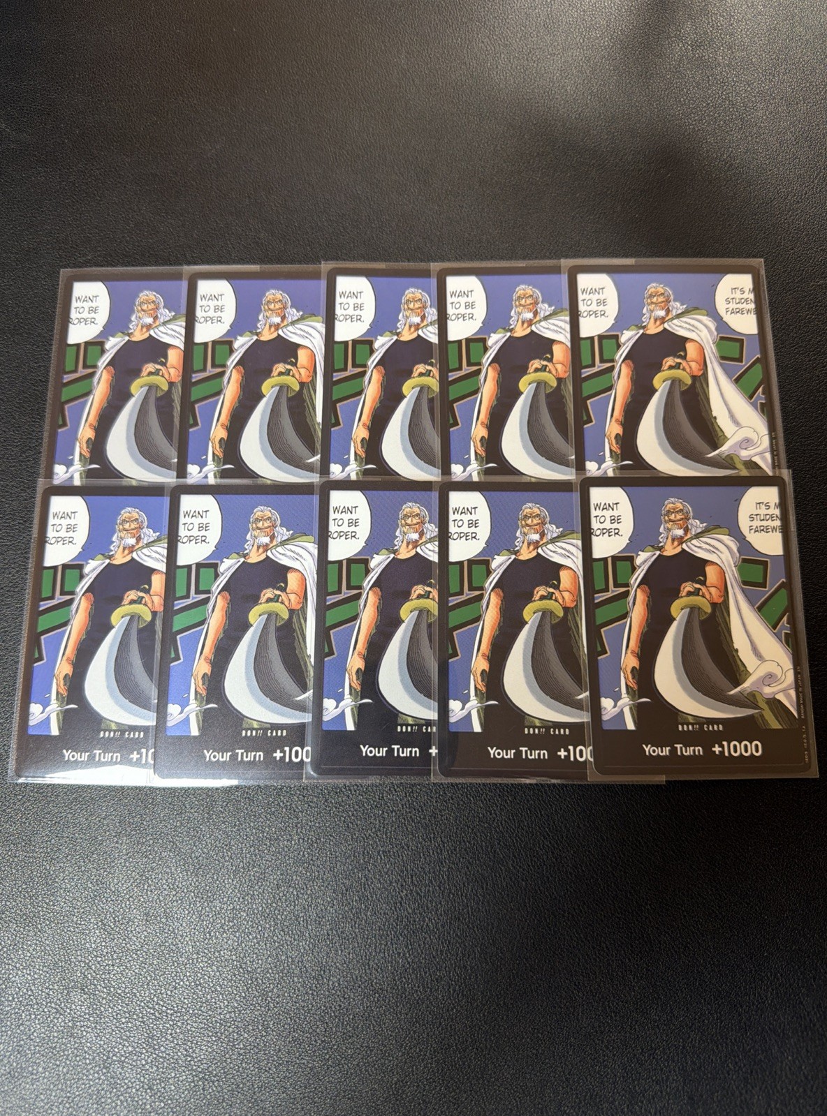 10 Don Playset One Piece Legacy Of The Master (OP12) (Foil)