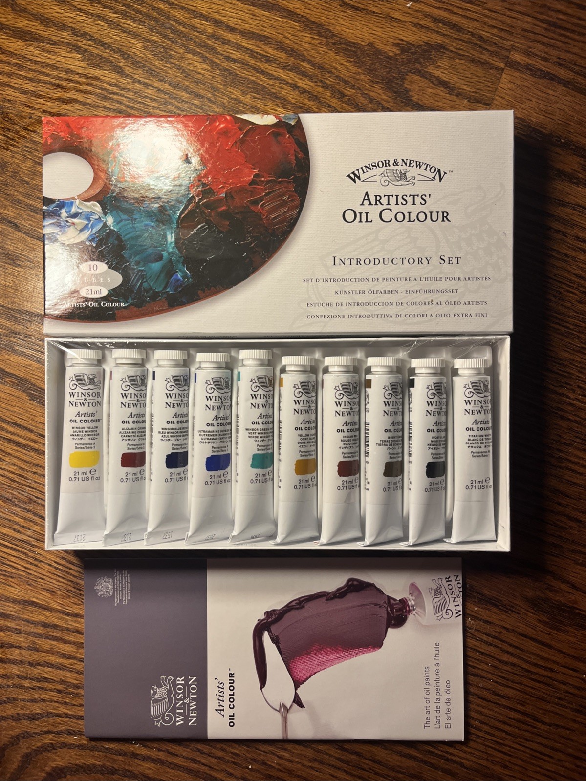 Winsor & Newton Artists Professional Oil Colour Introductory Set 10 x 21ml tubes Winsor & Newton Artists Professional Oil Colour Introductory Set 10 x 21ml tubes