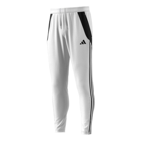 NWT Adidas IV7268 Men\'s Tiro 24 Track/Soccer WHITE/BLACK Training Pants