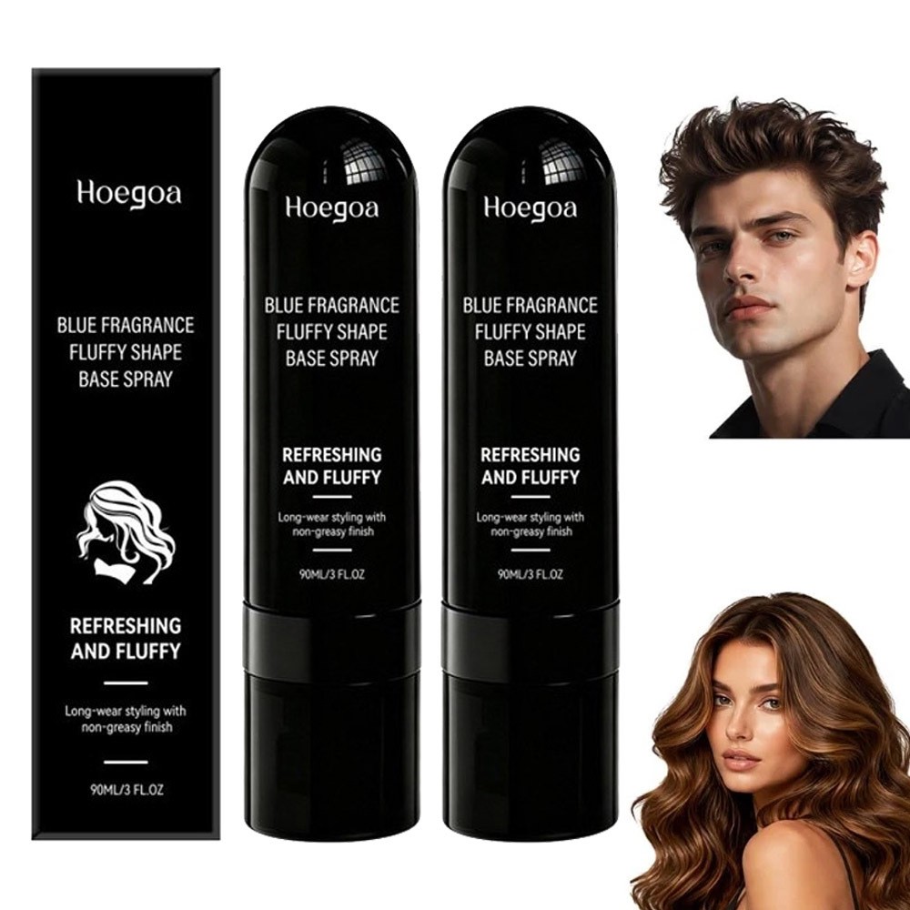 2x Fluffy Hair Shaping Spray,Volumizing & Setting Spray Magic Styling Thickening