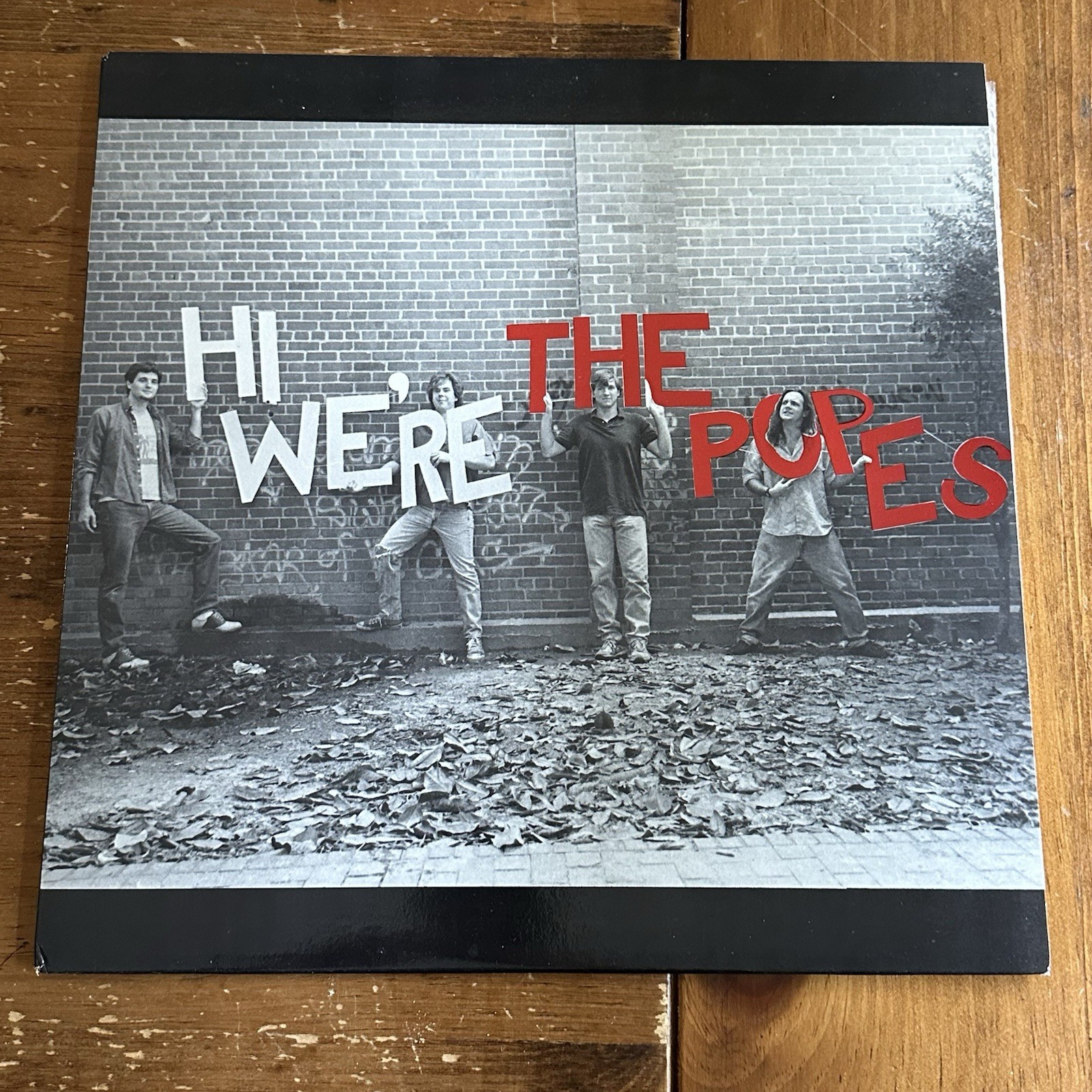 The Popes – Hi We're The popes 1988 vinyl LP record indie rock private press The Popes – Hi We're The popes 1988 vinyl LP record indie rock private press