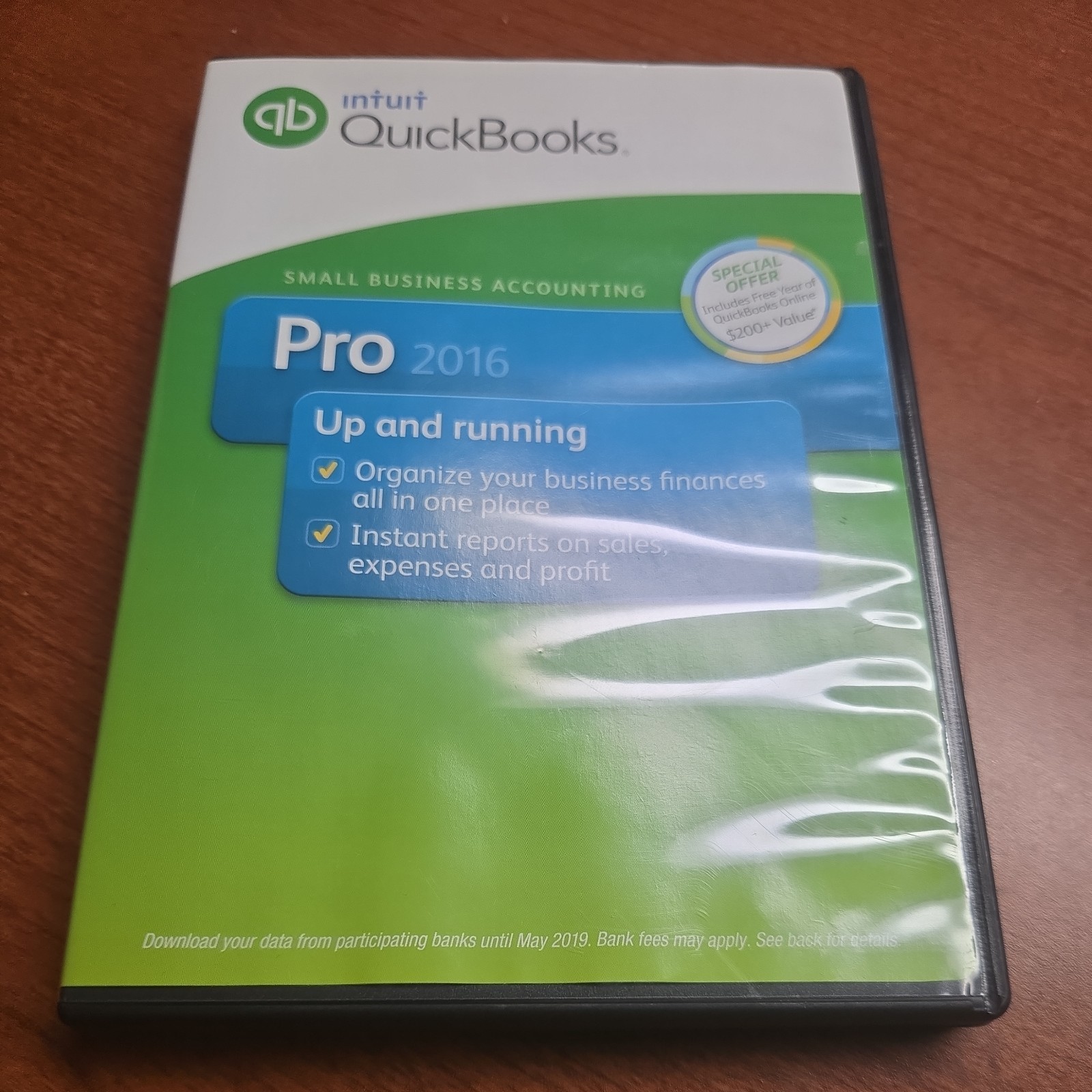 Quickbooks 2016 Desktop Pro Windows Retail. No Subscription Needed. Tested.